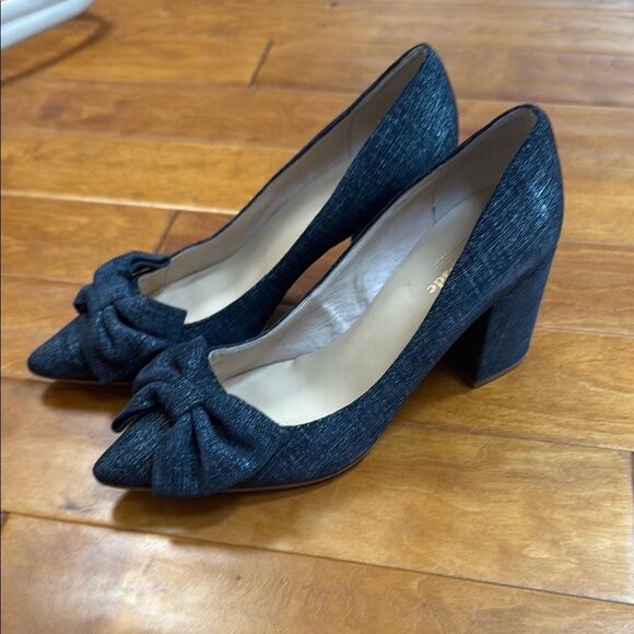 Shoes - Kate Spade Denim Heels